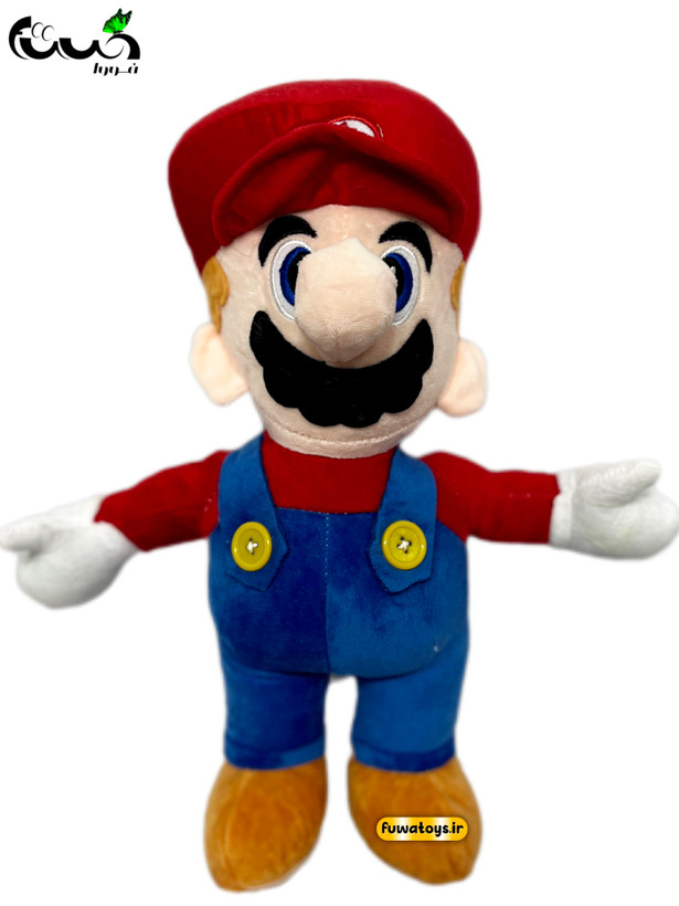 عروسک پولیشی ماریو اورجینال برند fuwa سایز 40cm
