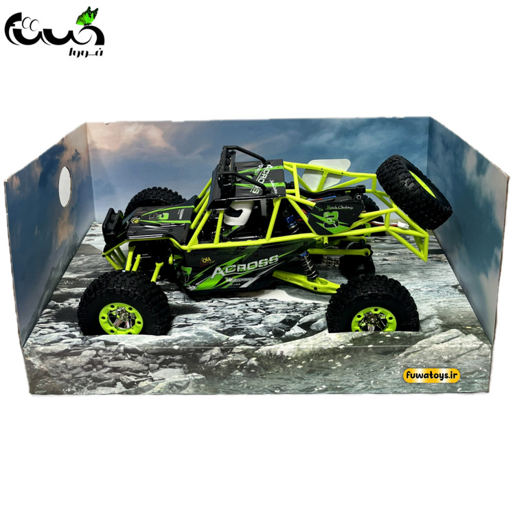 ماشین کنترلی شارژی آفرود 1:12 با سرعت 50 کیلومتر بر ساعت مدل Across 4WD