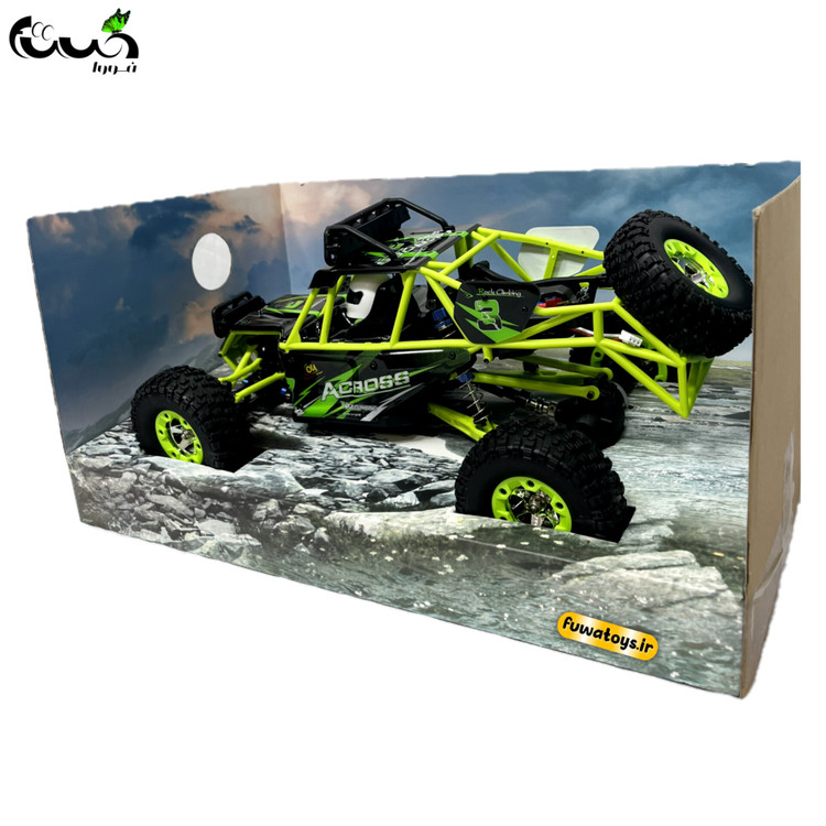 ماشین کنترلی شارژی آفرود 1:12 با سرعت 50 کیلومتر بر ساعت مدل Across 4WD