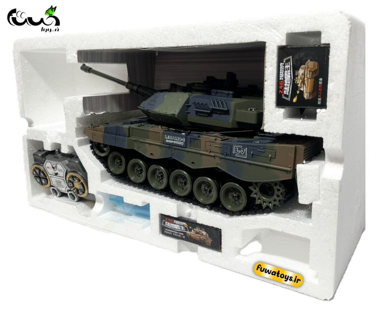 تانک کنترلی شارژی سوپرسایز 1:18 برند LCF