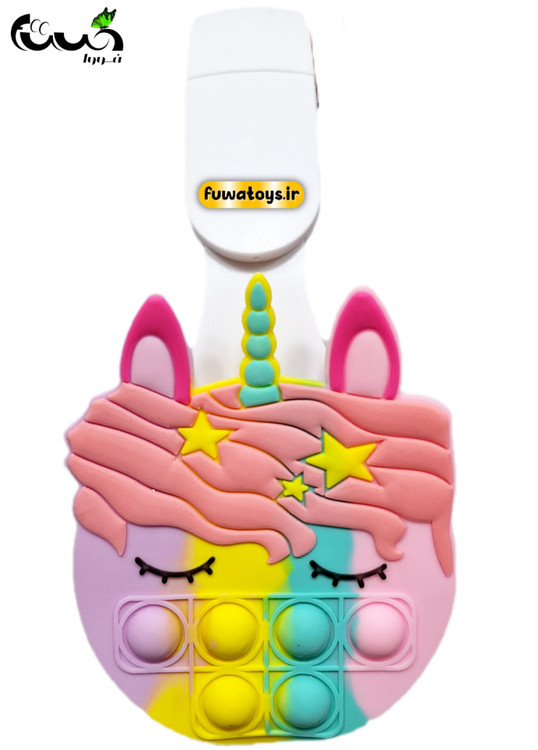 هدفون بیسیم طرح یونیکورن پاپیتی مدل TK668A