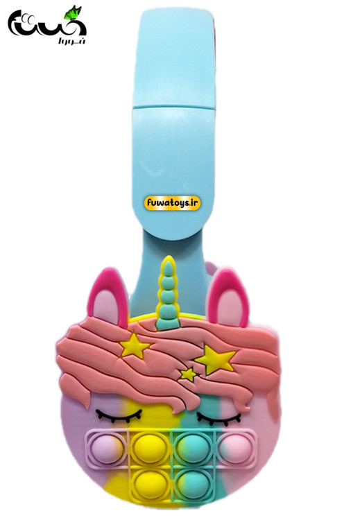 هدفون بیسیم طرح یونیکورن پاپیتی مدل TK668A