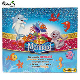 عروسک باربی پری دریایی جعبه ای مدل beauty barbie