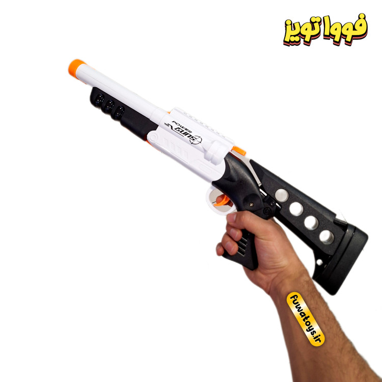 تفنگ دو لول سایز بزرگ پوکه پران مدل BLAST سایز ۵۵cm