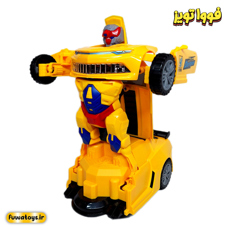 ماشین تبدیل شونده به ربات موزیکال برند ROBOT