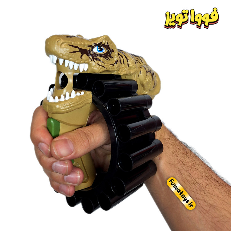 تفنگ رگباری مدل دایناسور آیتم AK-9218