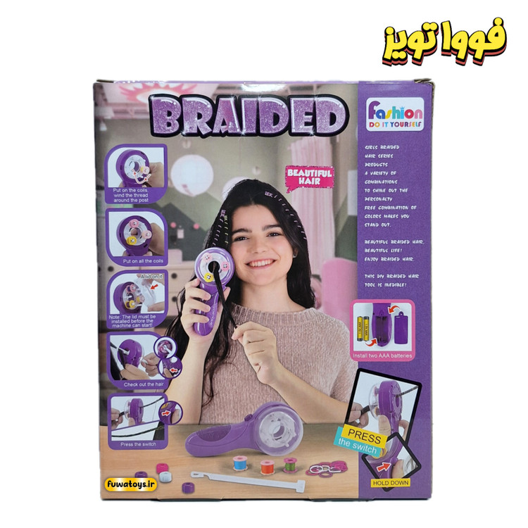 دستگاه بافت مو مدل BRAIDED آیتم 911