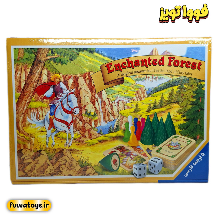 بازی هوشی راز جنگل نسخه فارسی مناسب کودکان ۶ سال به بالا