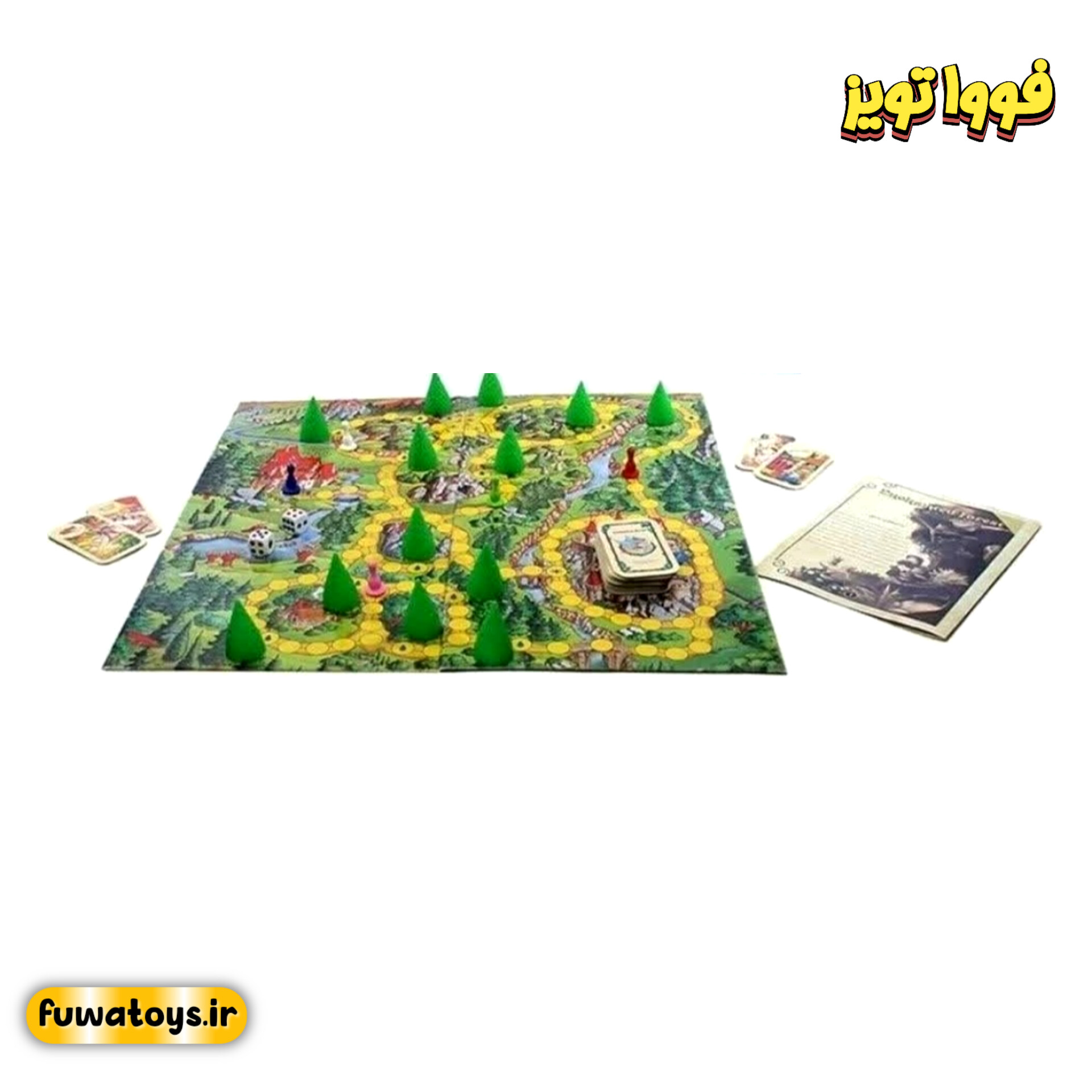 بازی هوشی راز جنگل نسخه فارسی مناسب کودکان ۶ سال به بالا