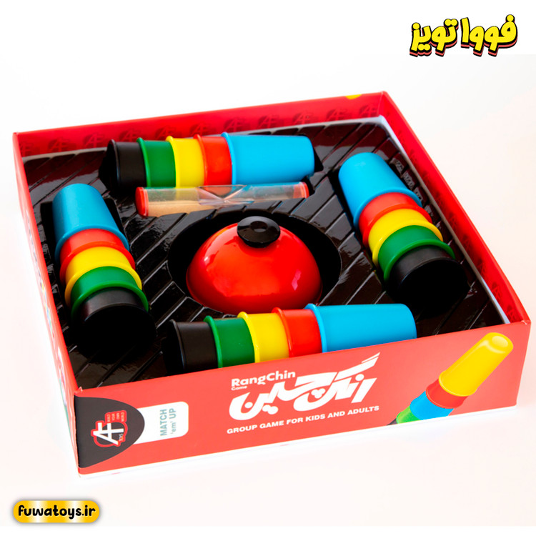 بازی هوشی و هیجان انگیز رنگ چین مناسب کودکان ۵ سال به بالا