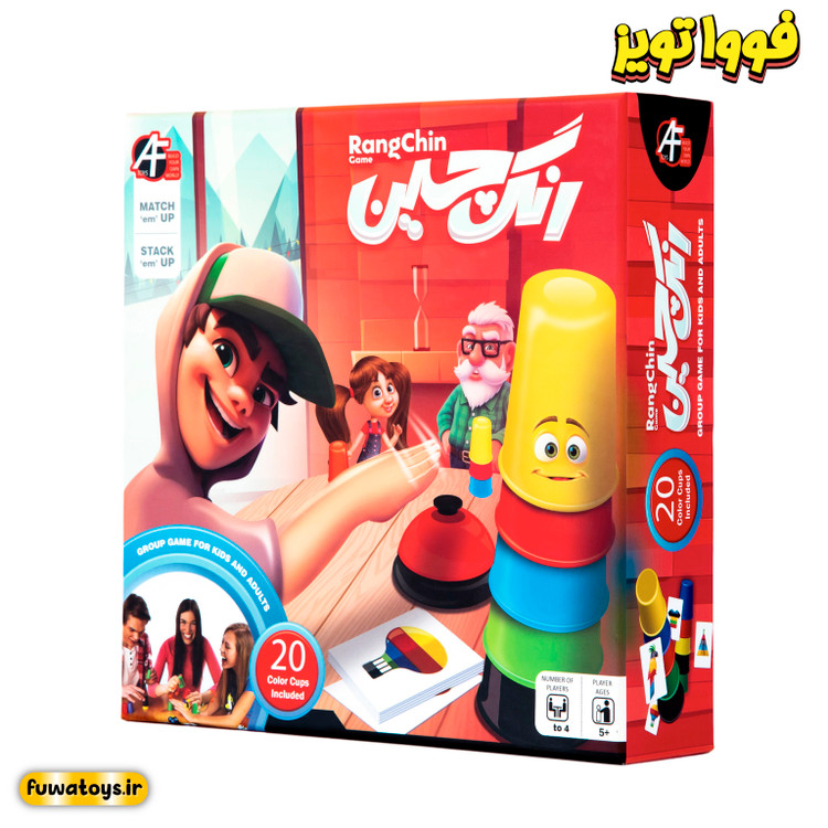 بازی هوشی و هیجان انگیز رنگ چین مناسب کودکان ۵ سال به بالا