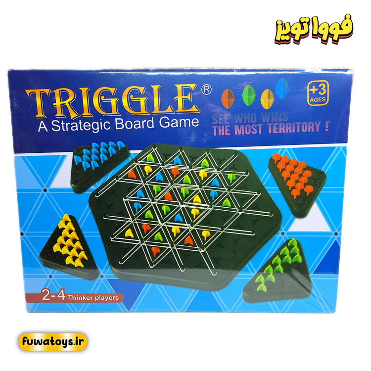 بازی هوشی تریگل (Triggle) مناسب کودکان ۳ سال به بالا