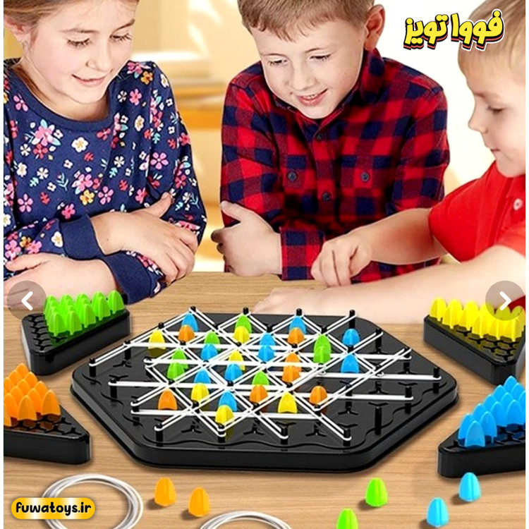 بازی هوشی تریگل (Triggle) مناسب کودکان ۳ سال به بالا