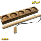 ماهیگیری چوبی مونته سوری (wooden puzzle) مناسب کودکان ۱ سال به بالا