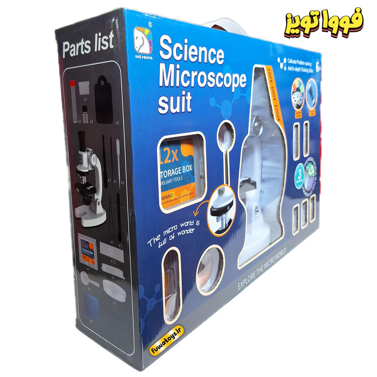 میکروسکوپ مدل SD222 با زوم 1200 برابر