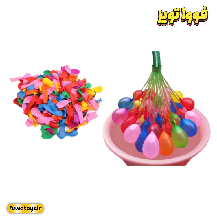 بادکنک های آبی بسته 111 عددی اورجینال
