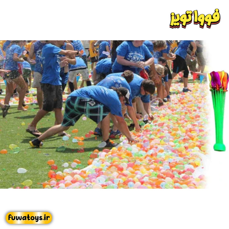 بادکنک های آبی بسته 111 عددی اورجینال