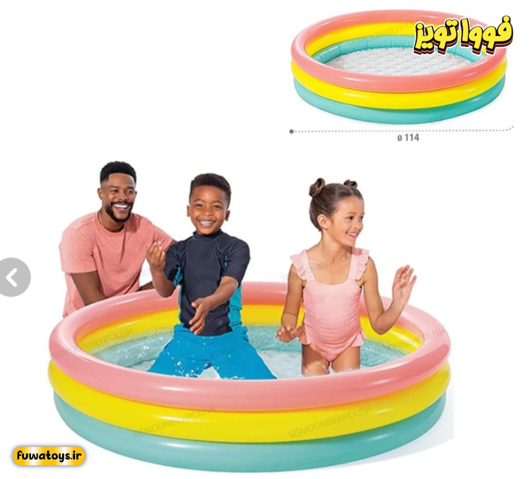 استخر بادی اینتکس سایز 114cm×25cm
