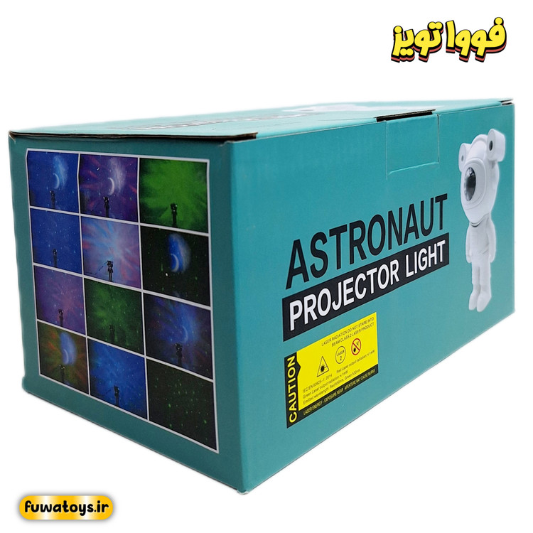 چراغ خواب کهکشانی مدل فضانورد (ریموت دار)