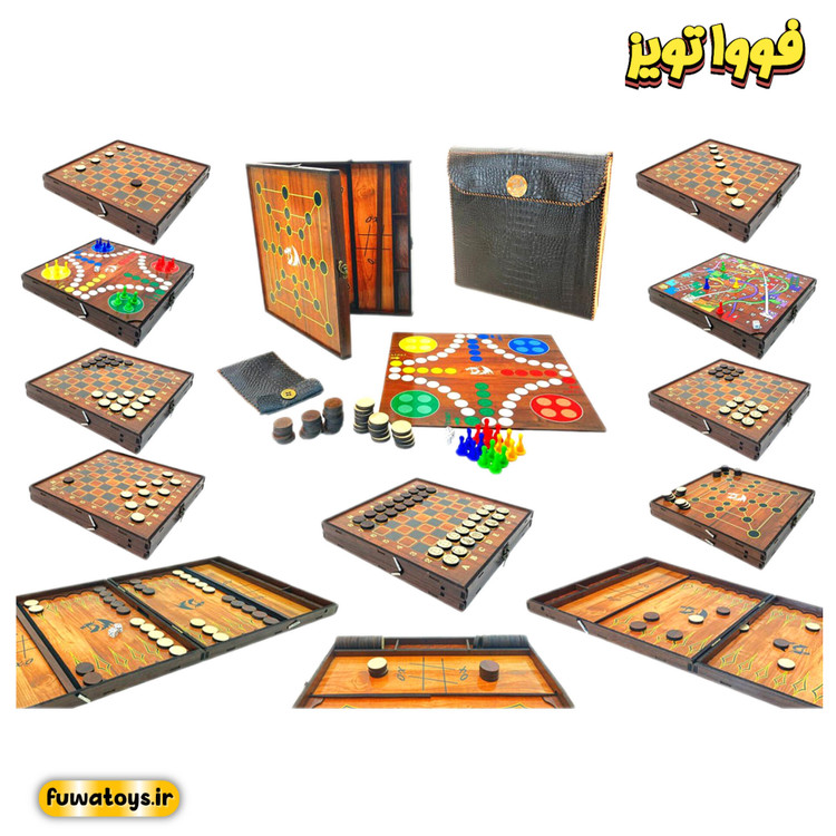 پک 13 بازی چوبی برند دراگون