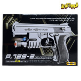 کلت ساچمه ای لیزری و چراغدار اسباب بازی مدل P.729-2