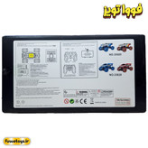 ماشین کنترلی شارژی تسلا(بدنه و چرخ ها چراغدار) مدل 33628