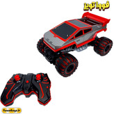 ماشین کنترلی شارژی تسلا(بدنه و چرخ ها چراغدار) مدل 33628