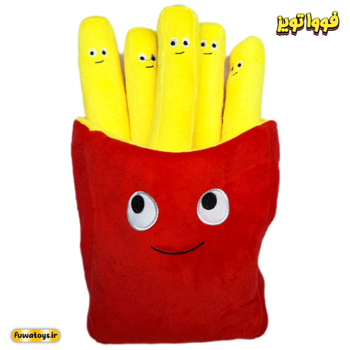 عروسک سیب زمینی سرخ کرده با ۵ عدد سیب زمینی بصورت مجزا