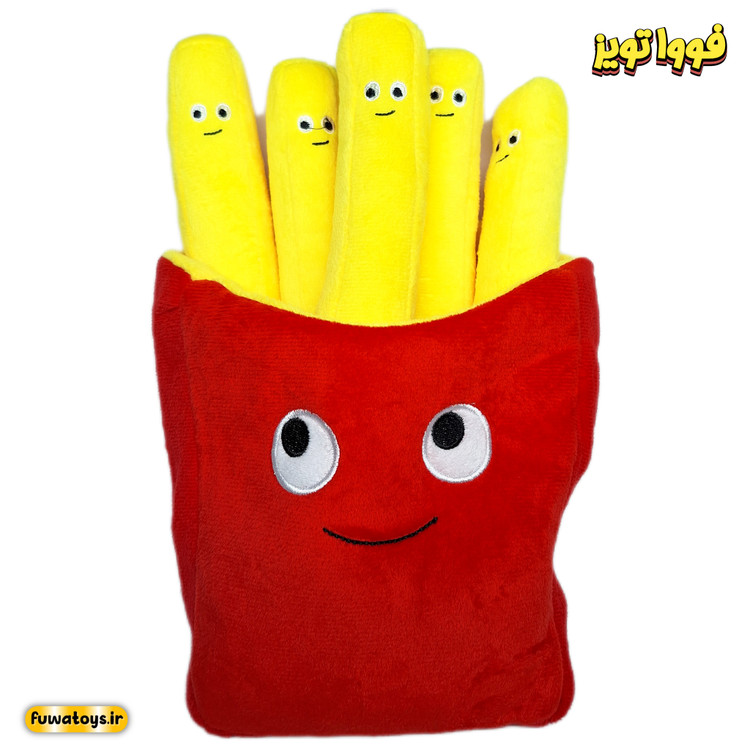 عروسک سیب زمینی سرخ کرده با ۵ عدد سیب زمینی بصورت مجزا