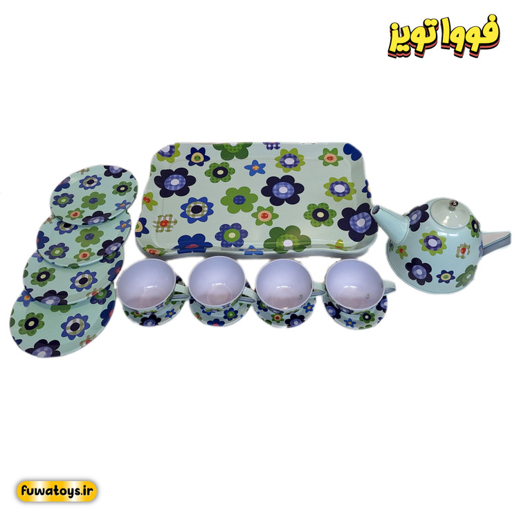 ست چایخوری استیل بچگانه مدل 555-CH011