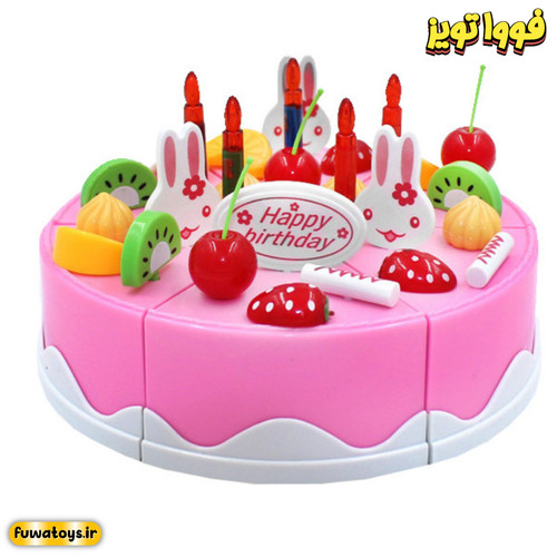 کیک تولد برشی 40 قطعه مدل 889-146