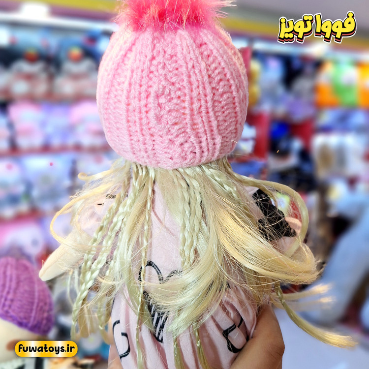 عروسک دختر و پسر روسی (مو بلند) سایز 35cm