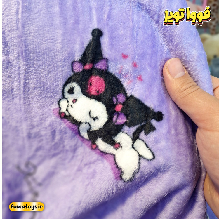 پتو بالشتی مدل کرومی با پتوی طرحدار سایز پتو 180cm