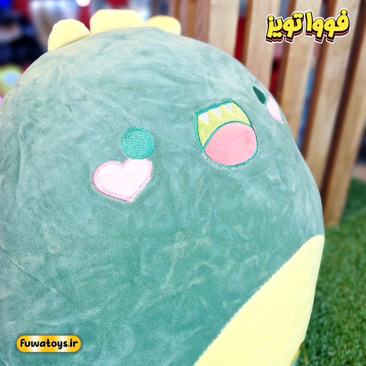 پتو بالشتی مدل دایناسور خپل سایز پتو 180cm