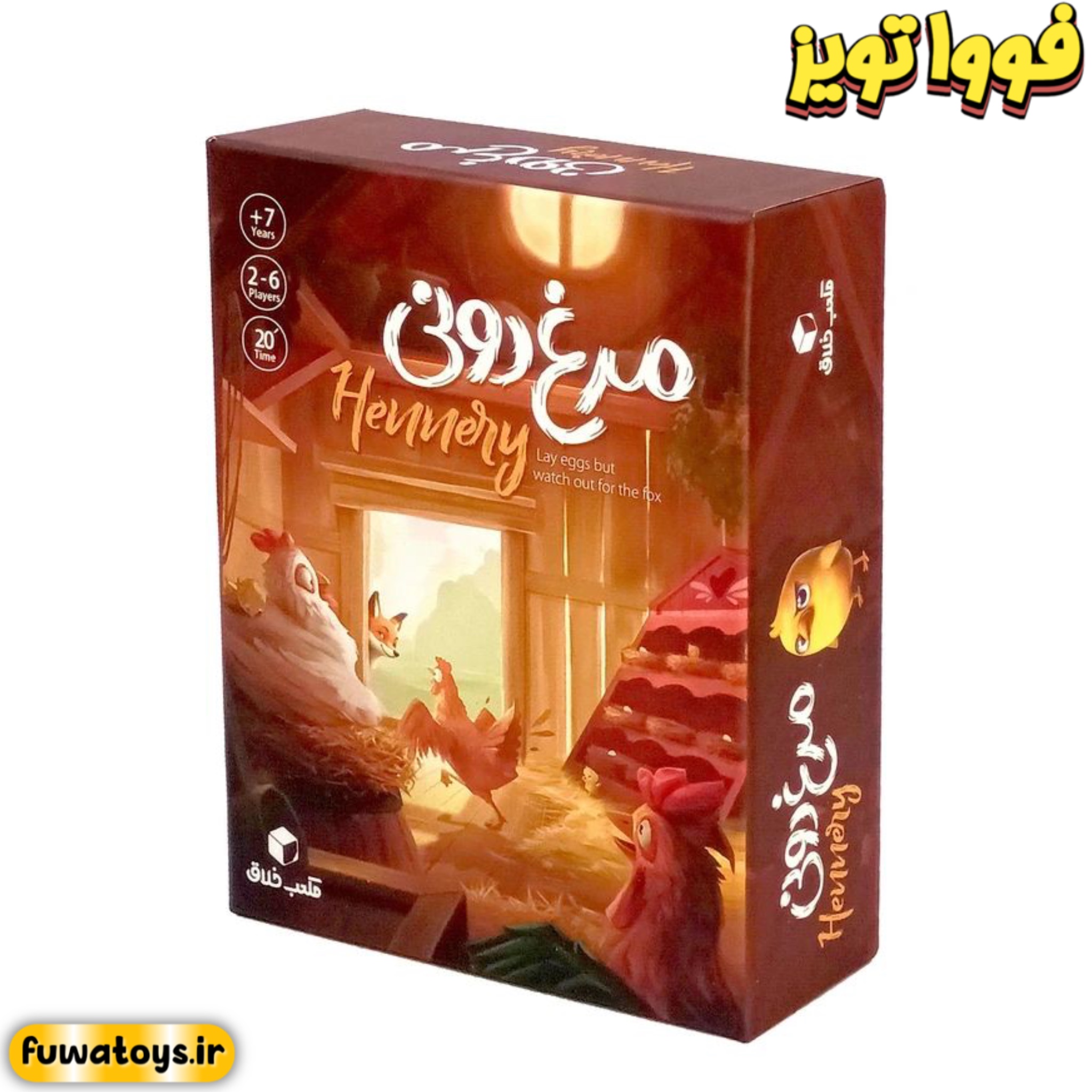بازی فکری مرغ دونی برند مکعب خلاق مناسب رده سنی 7+