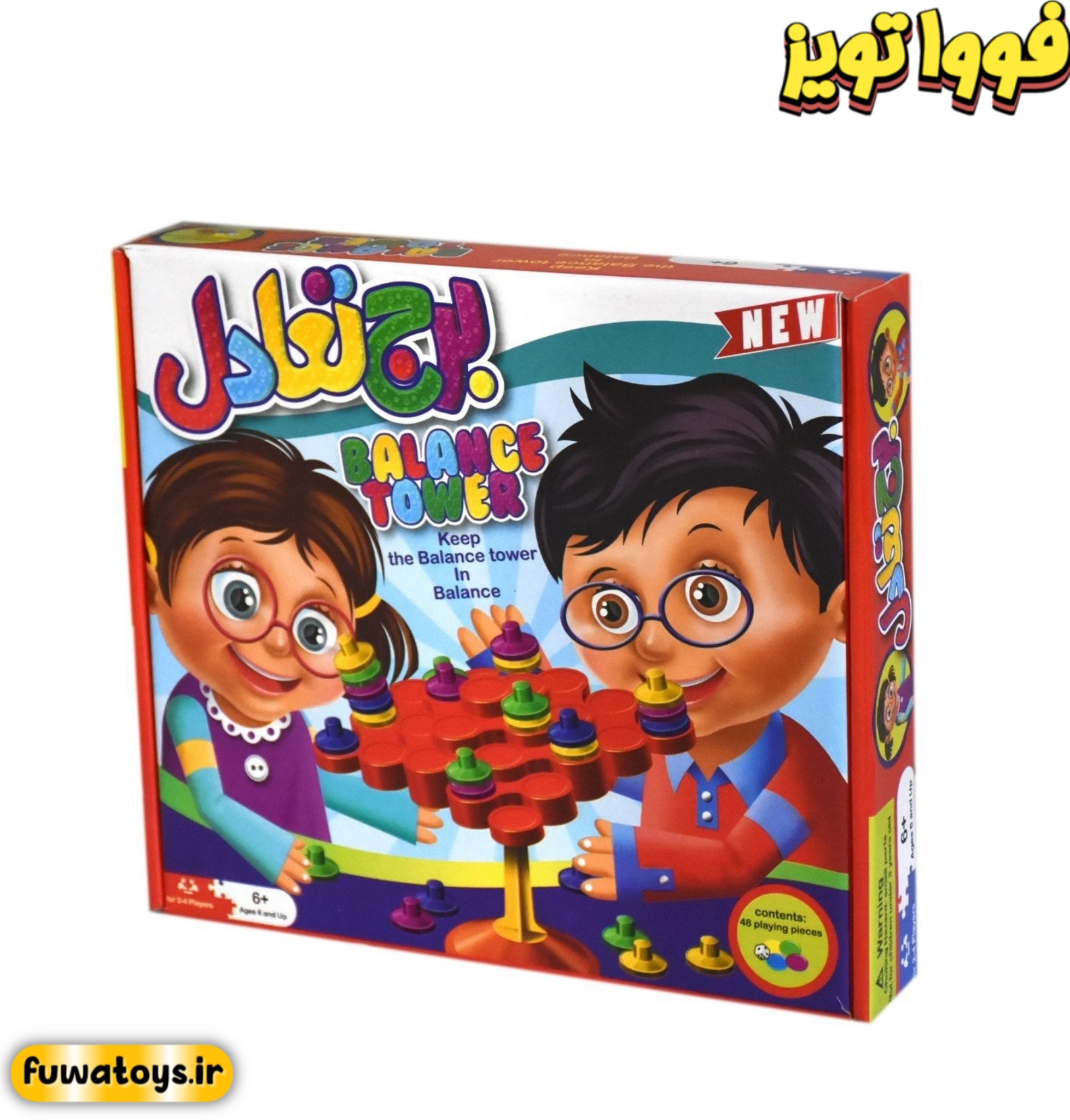 بازی هیجان انگیز برج تعادل مناسب رده سنی 6