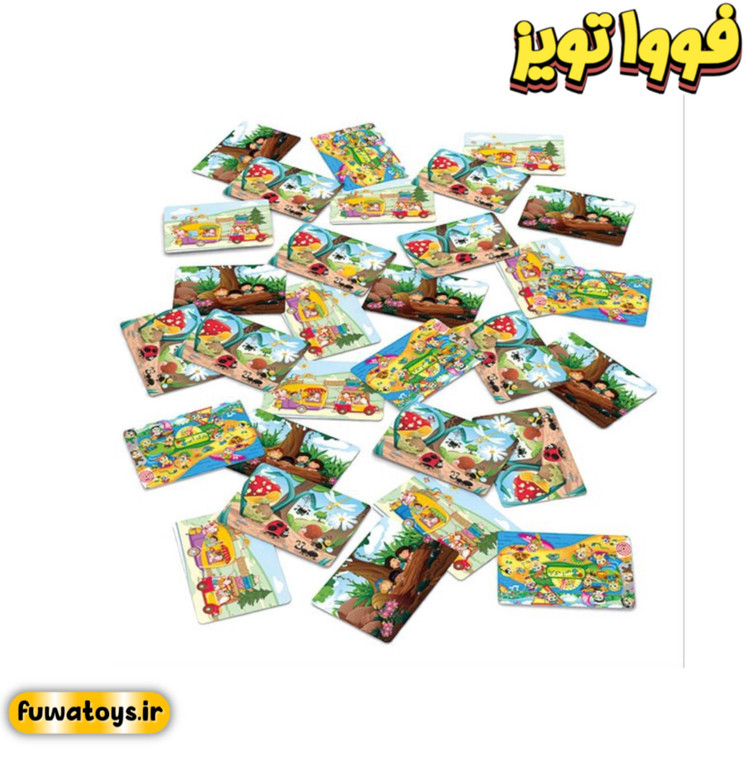 بازی فکری جوراجور برند نهالک مناسب رده سنی 5+